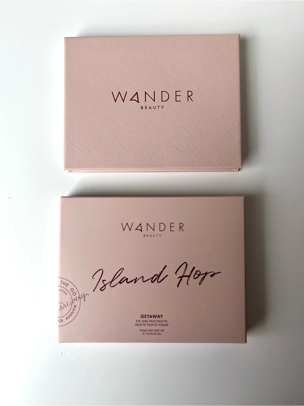 WANDER BEAUTY NWT Palette, Island Hop, Eyeshadow Blush Bronzer Highlighter